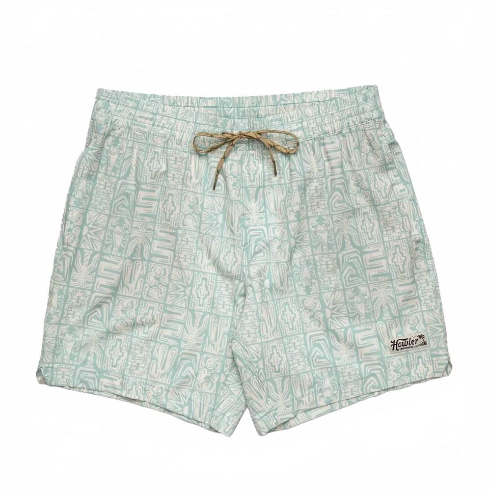 NEW HOWLER BROTHERS men's tidal tablets boardshort in seafoam